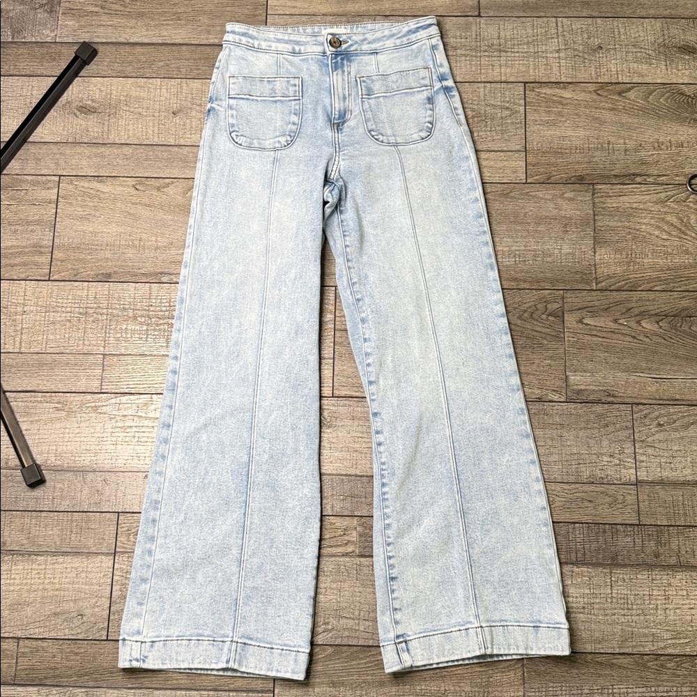 LC Lauren Conrad Light Blue Flare Jeans